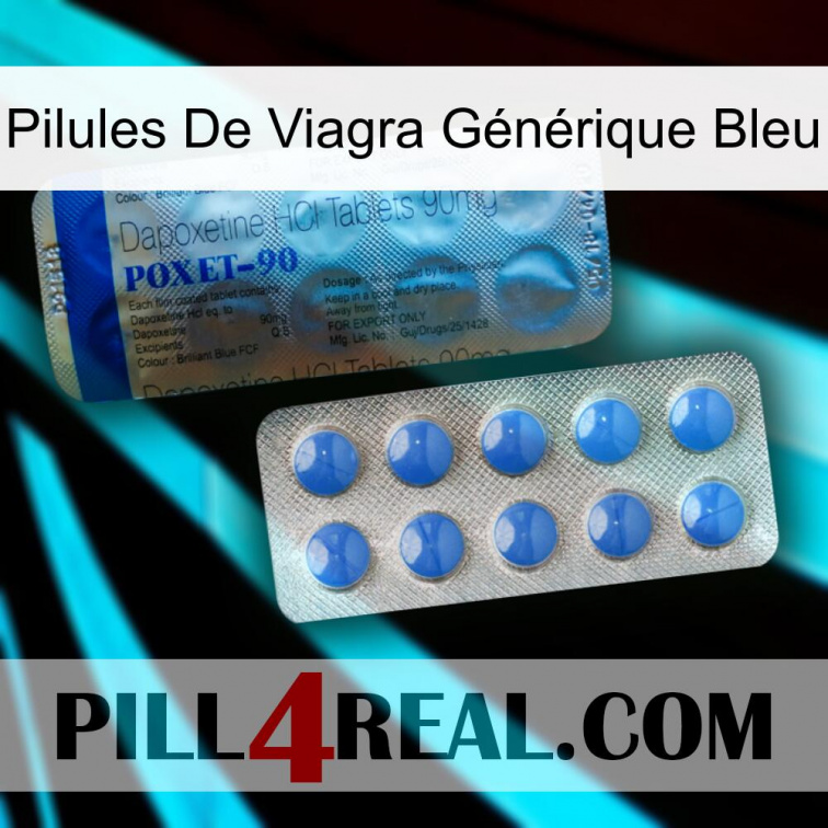 Pilules De Viagra Générique Bleu 40